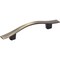 Elements 3" Center-to-Center Brushed Antique Brass Square Kingsport Cabinet Pull 840AB - alternate 1